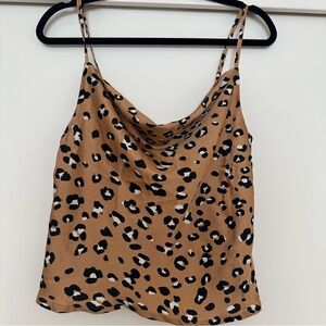 Nasty Gal Leopard Print Tank Top‎